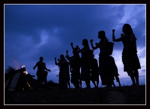Tribal dance at Da Lat (ISO100)