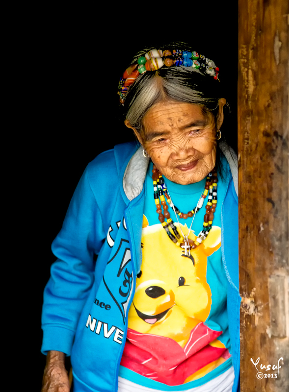 Fang Od is the oldest Mambabatok, or Grand Tattoo Master in the Kalingan village of Buscalan, high in the Cordillera mountains of Northern Luzon