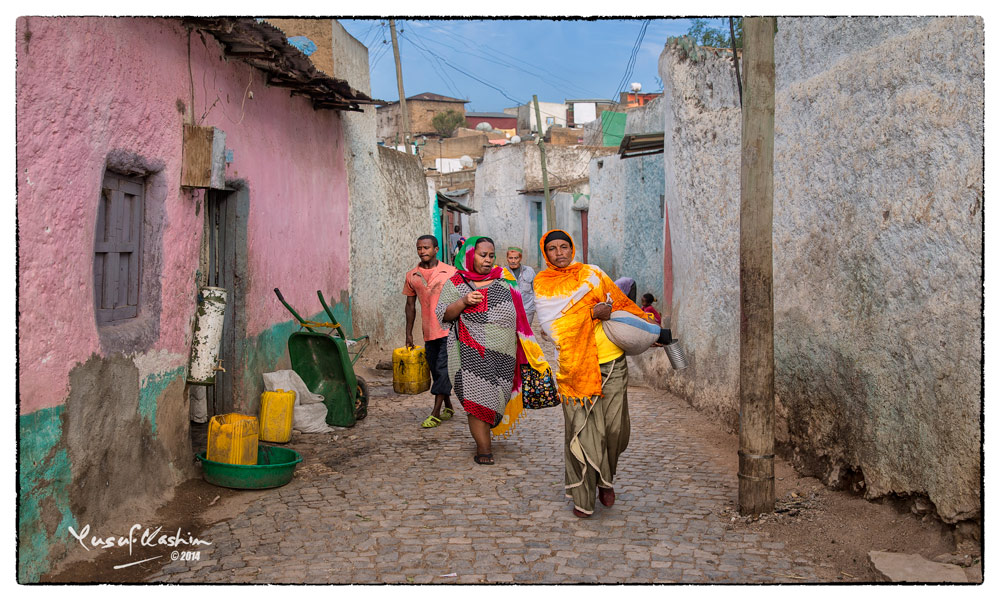 The Streets of Harar are delightfully quaint and narrow … a must visit place for Gypsetters