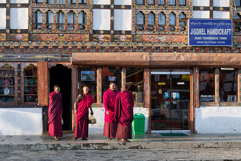 Monks at Paro