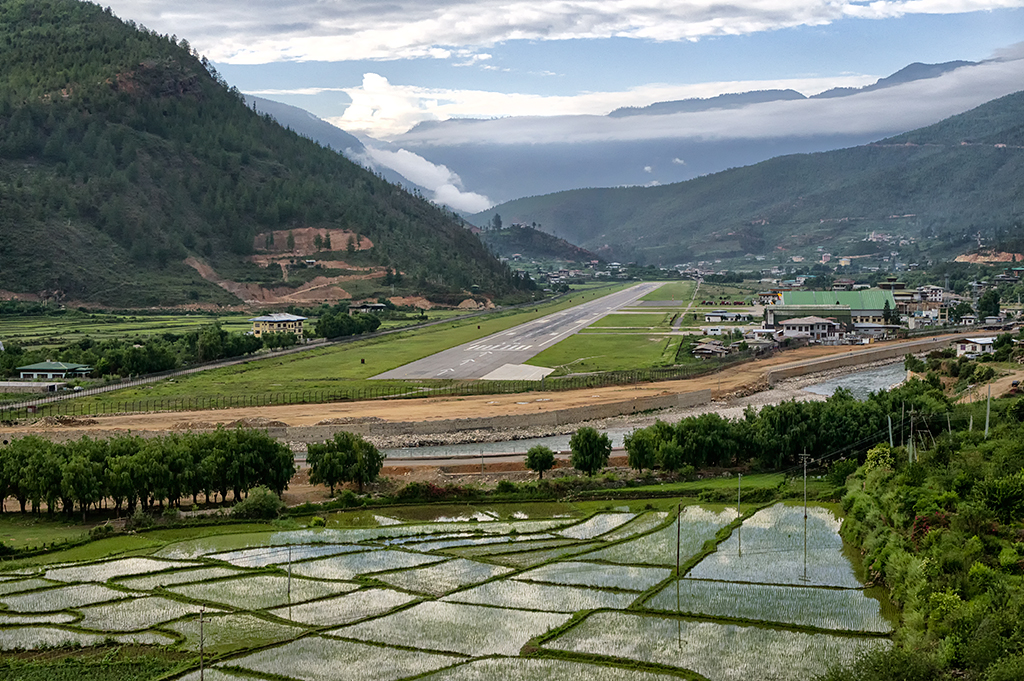 Bhutan's International Airport, Paro