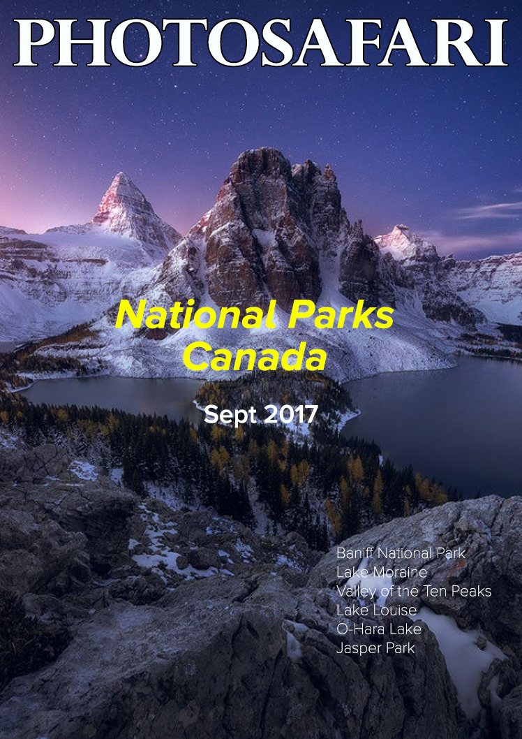 The highlight of the year is a visit to the National Parks of Canada. The views are simply out of this world.